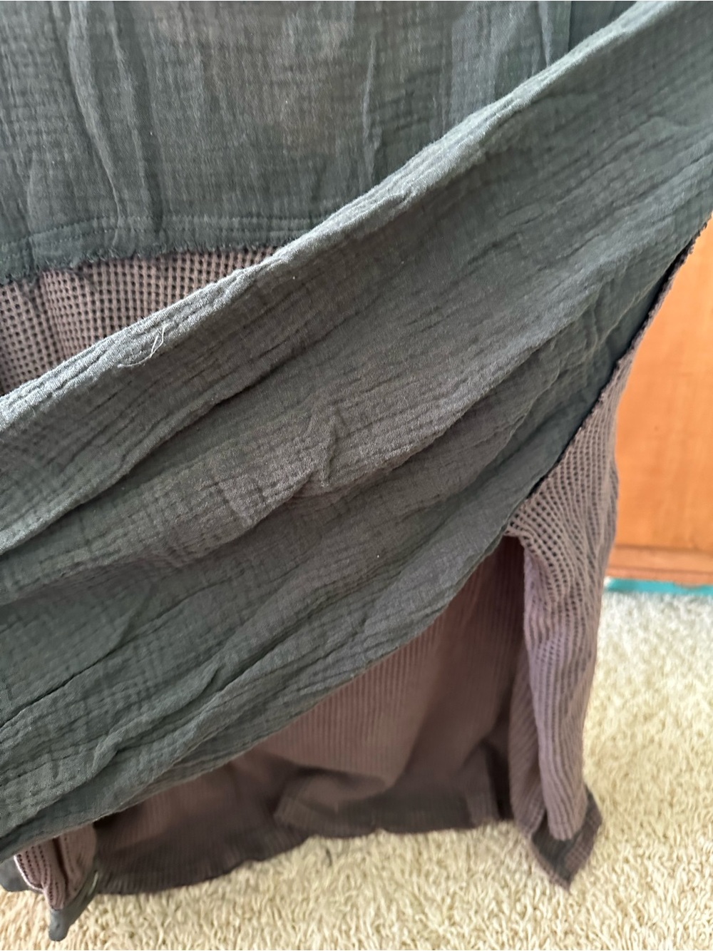 NWOT POL CHARCOAL SHACKET - Picture 4 of 6